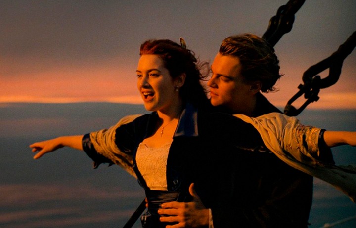 Знаменитая сцена из фильма Титаник