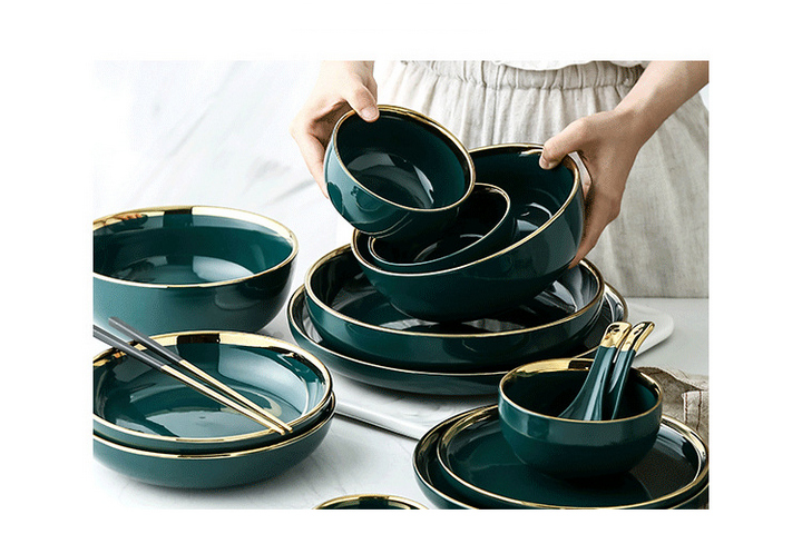 Зеленая посуда