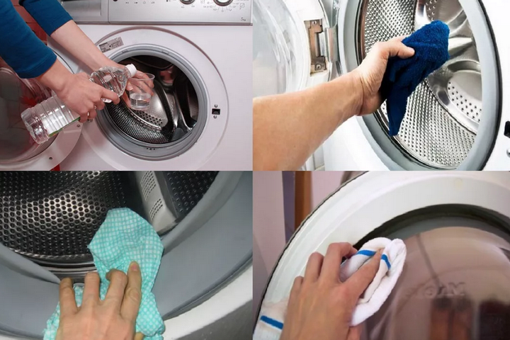Очищение стиральной машинки