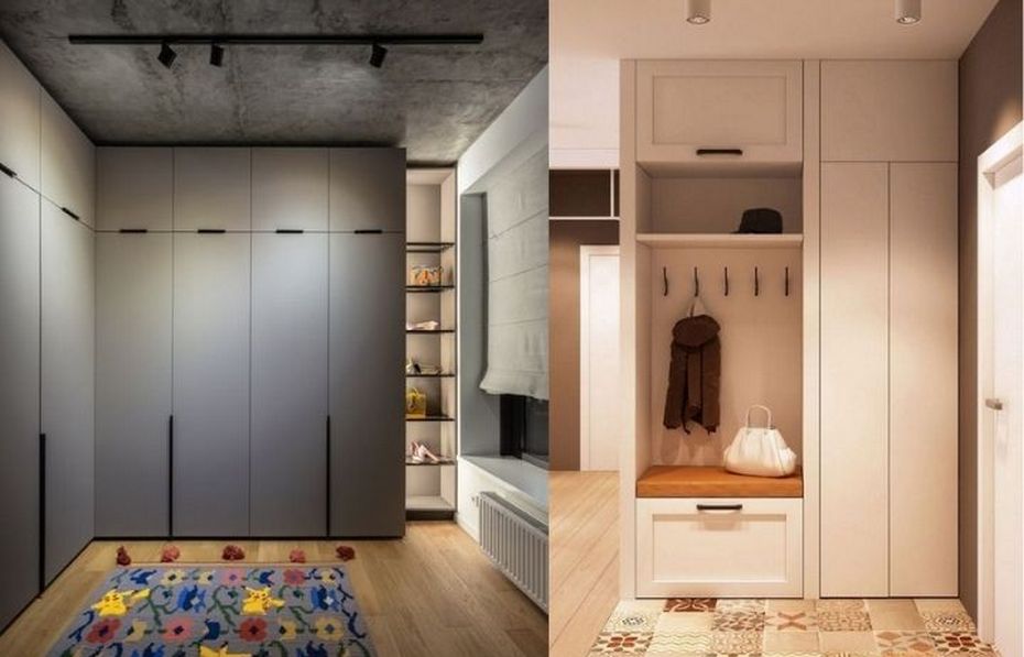 Лаконичный дизайн шкафов в современных квартирах